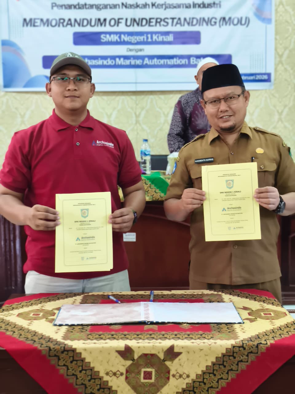 kerja sama dengan PT.Archasindo Marine Automation Batam